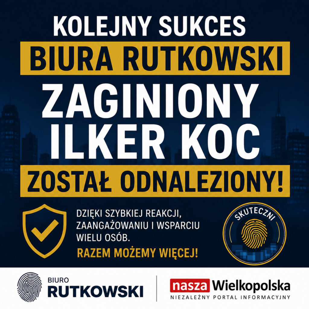 Kolejny sukces Biura Rutkowski. Zaginiony Ilker Koc został odnaleziony