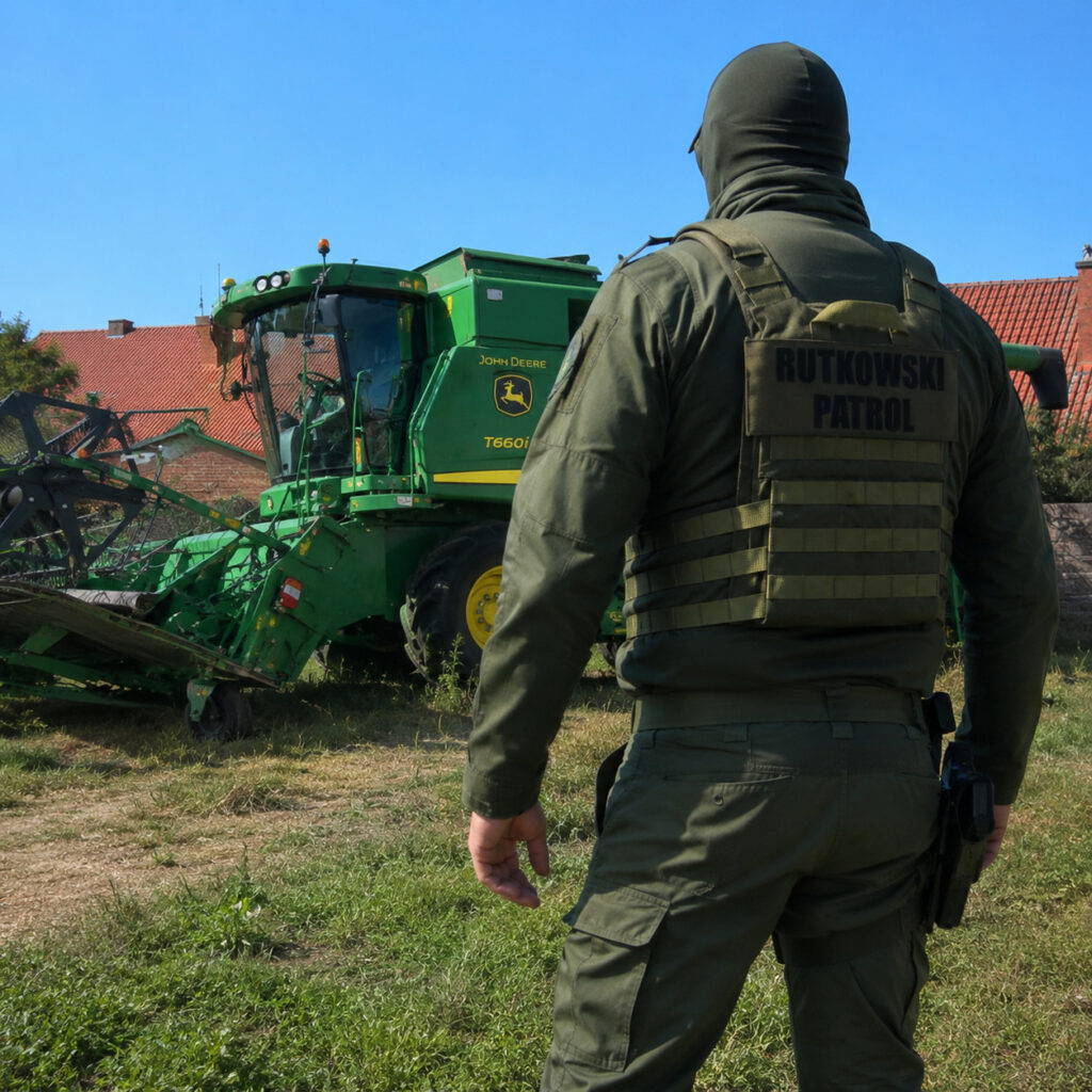 Biuro Rutkowski i kolejny sukces na Dolnym Śląsku! Kombajn wart 700 tyś. zabezpieczony