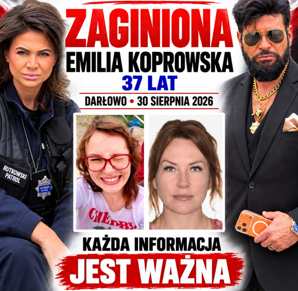 Biuro Rutkowski oferuje 50 000 zł nagrody za informację, gdzie przebywa zaginiona Emilia Koprowska